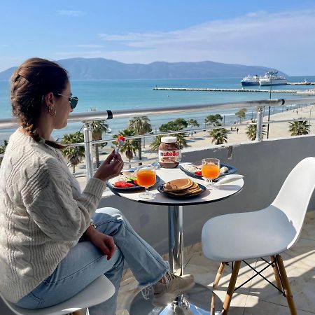 Sea View Apartment Влёра Экстерьер фото