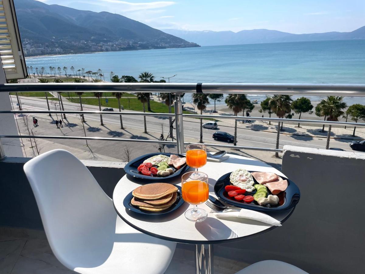 Sea View Apartment Влёра Экстерьер фото
