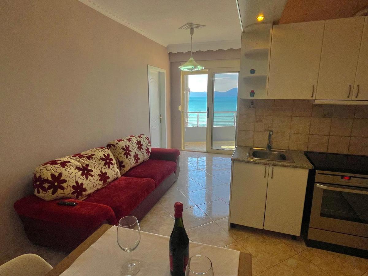 Sea View Apartment Влёра Экстерьер фото